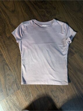 Hollister Dusty Mauve Short Sleeve Tee